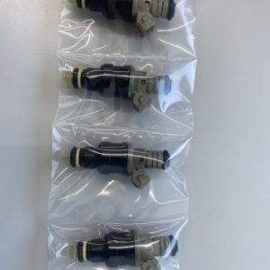 BOSCH 0280150923 oder 037906031F Einspritzventile 4er-Set passend für VW Golf Rallye, Golf 2 G60, Tuning, Audi, und diverse andere Fahrzeuge. Gebraucht, überarbeitet, geprüft und verpackt.