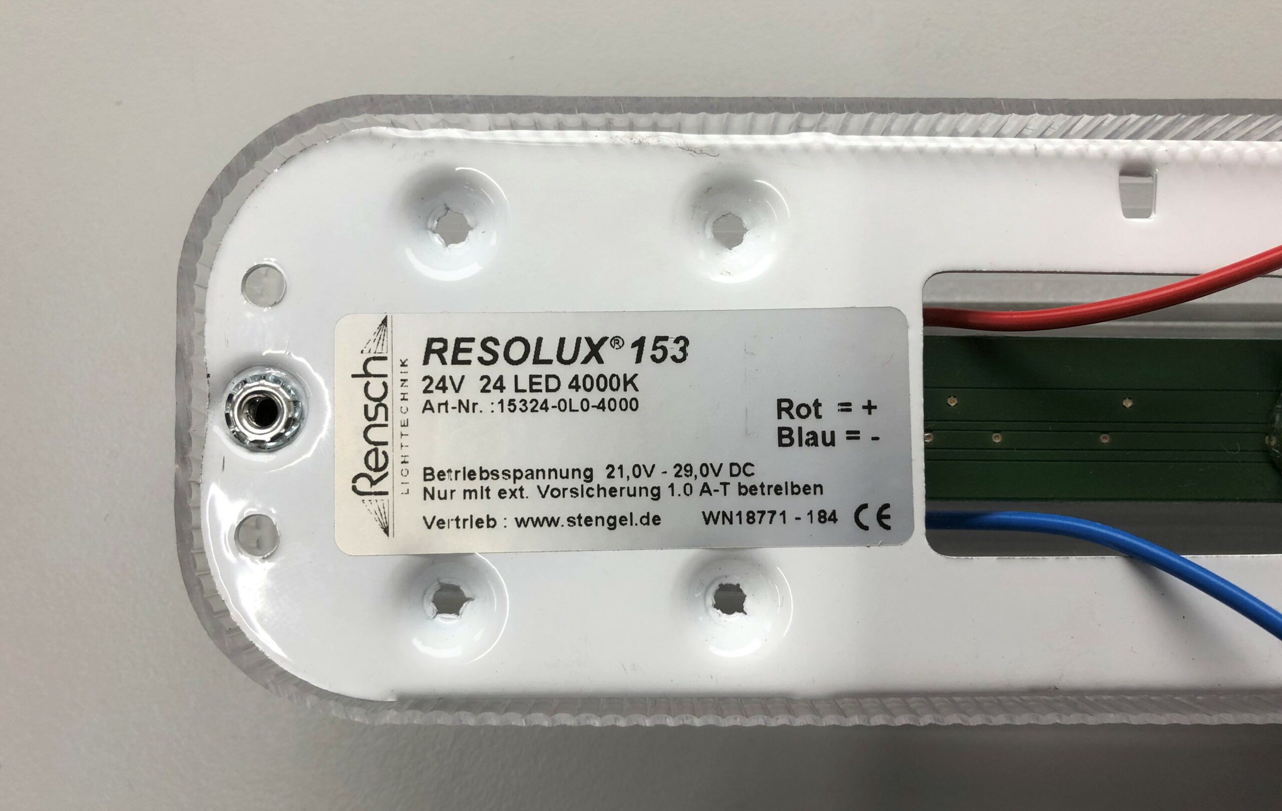 Resolux 153 24V 4000K LED Leuchte